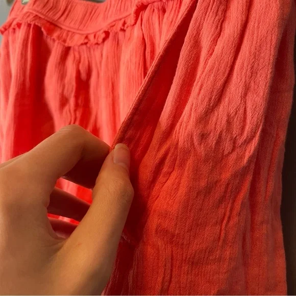 Abercrombie & Fitch Pink Skorts with Ruffled Hem size small - Picture 5 of 10